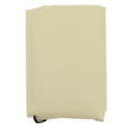 Outdoor Swing Canopy Silver Coated Oxford Cloth Waterproof Swing Chair Top Cover for Garden Sun Shade Accessory Beige