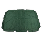 Outdoor Swing Canopy Waterproof Porch Top Cover Replacement UV Proof for Patio Yard Chair Dark Green