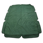 Outdoor Swing Canopy Waterproof Porch Top Cover Replacement UV Proof for Patio Yard Chair Dark Green