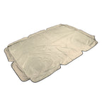 Outdoor Swing Canopy Waterproof Porch Top Cover Replacement UV Proof for Patio Yard Chair Beige