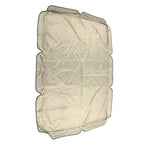 Outdoor Swing Canopy Waterproof Porch Top Cover Replacement UV Proof for Patio Yard Chair Beige