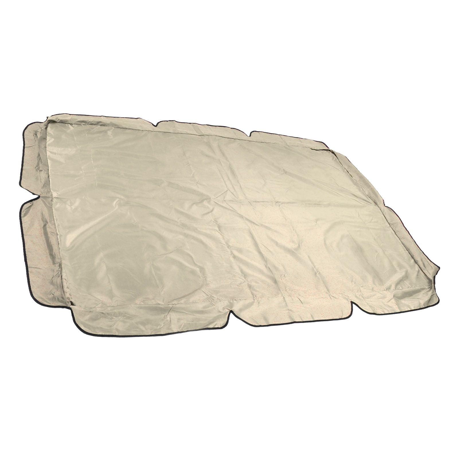 Outdoor Swing Canopy Waterproof Porch Top Cover Replacement UV Proof for Patio Yard Chair Beige