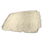 Outdoor Swing Canopy Waterproof Porch Top Cover Replacement UV Proof for Patio Yard Chair Beige