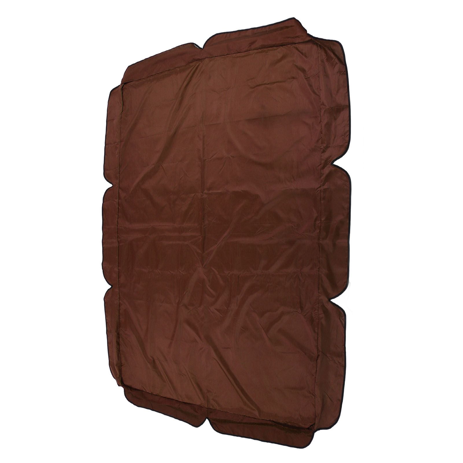 Outdoor Swing Canopy Waterproof Porch Top Cover Replacement UV Proof for Patio Yard Chair Brown