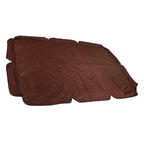 Outdoor Swing Canopy Waterproof Porch Top Cover Replacement UV Proof for Patio Yard Chair Brown