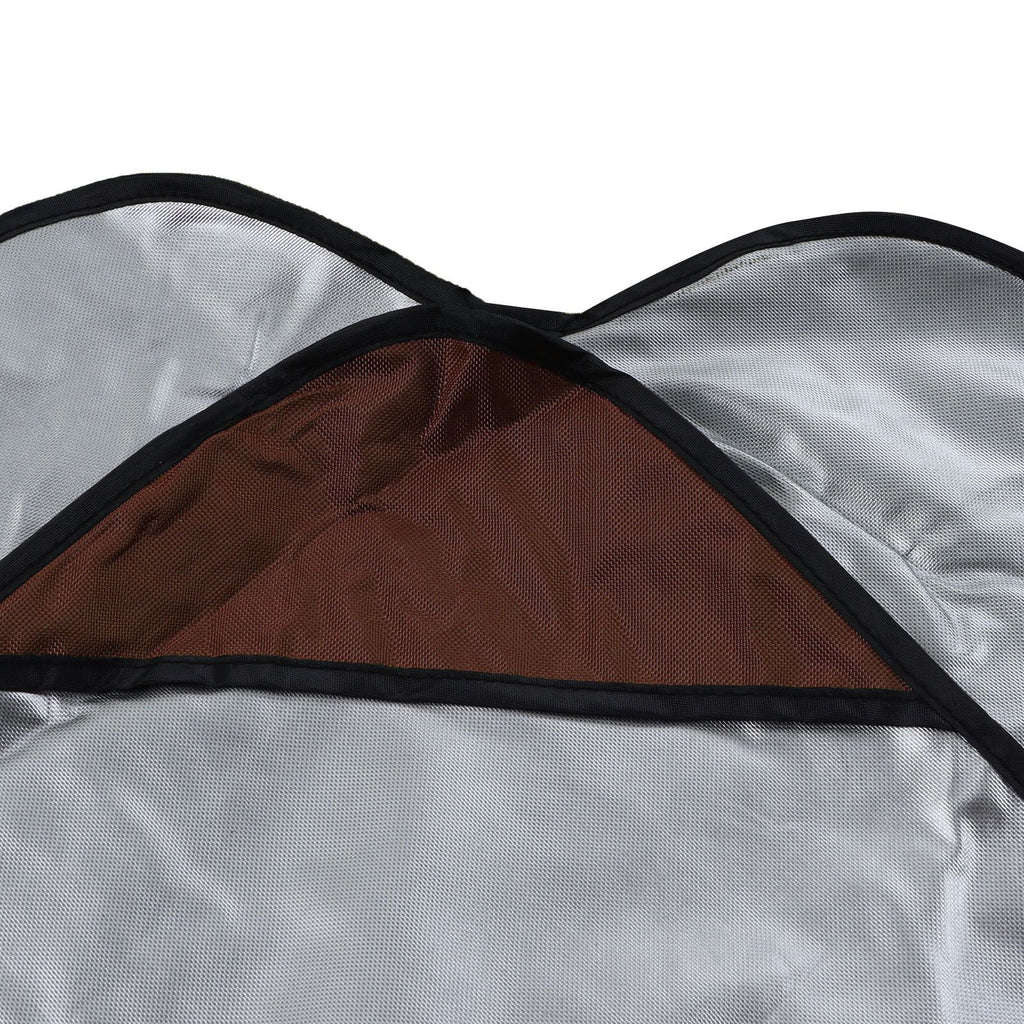 Outdoor Swing Canopy Waterproof Porch Top Cover Replacement UV Proof for Patio Yard Chair Brown
