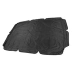 Outdoor Swing Canopy Waterproof Porch Top Cover Replacement UV Proof for Patio Yard Chair Black