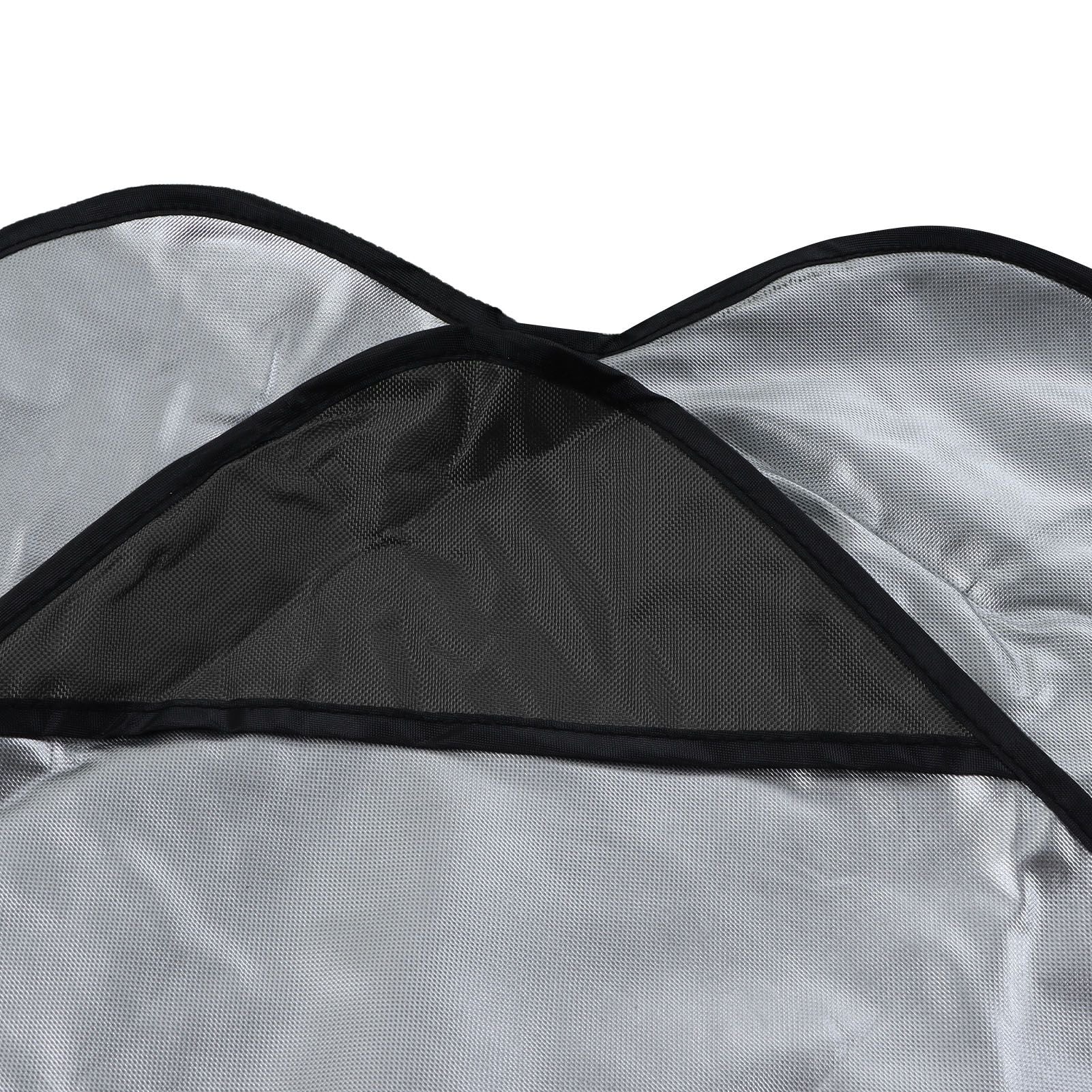 Outdoor Swing Canopy Waterproof Porch Top Cover Replacement UV Proof for Patio Yard Chair Black
