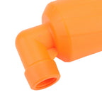 Orange Automatic Air Vent Valve High Hardness Great Flowing Rate PP Exhaust Vent Valve Top G1/2 Bottom G1 Fast Type 6632A PP