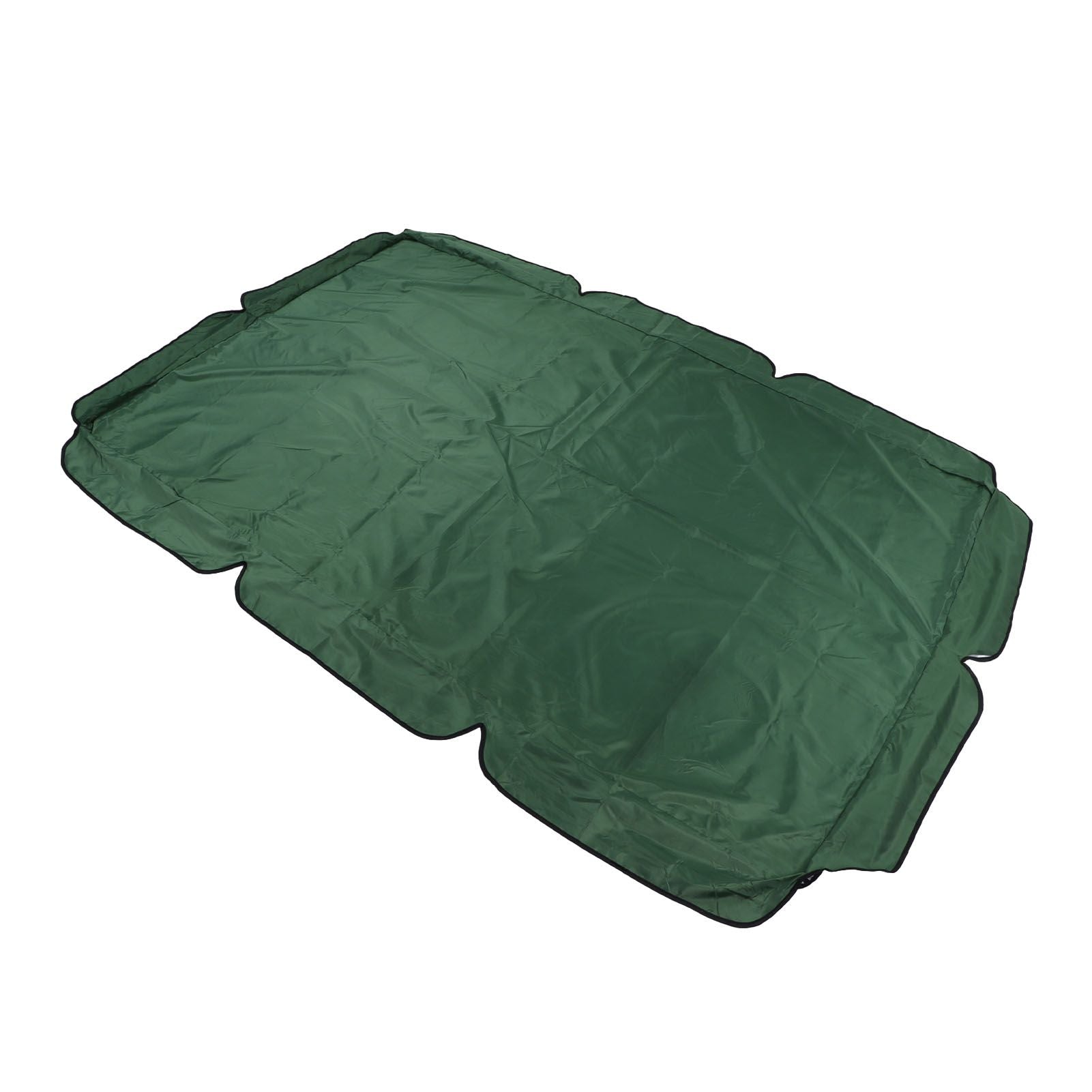 Swing Canopy 600D Silver Coated Oxford Cloth Waterproof Swing Top Cover for Outdoor Dark Green