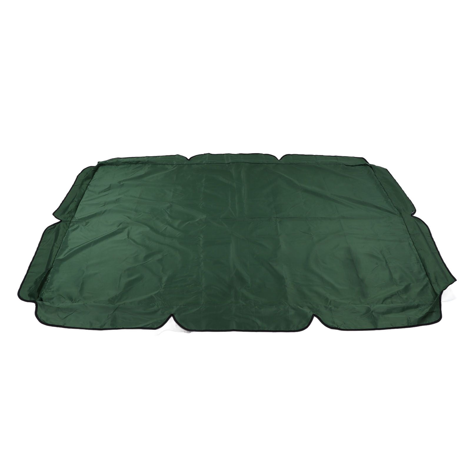 Swing Canopy 600D Silver Coated Oxford Cloth Waterproof Swing Top Cover for Outdoor Dark Green