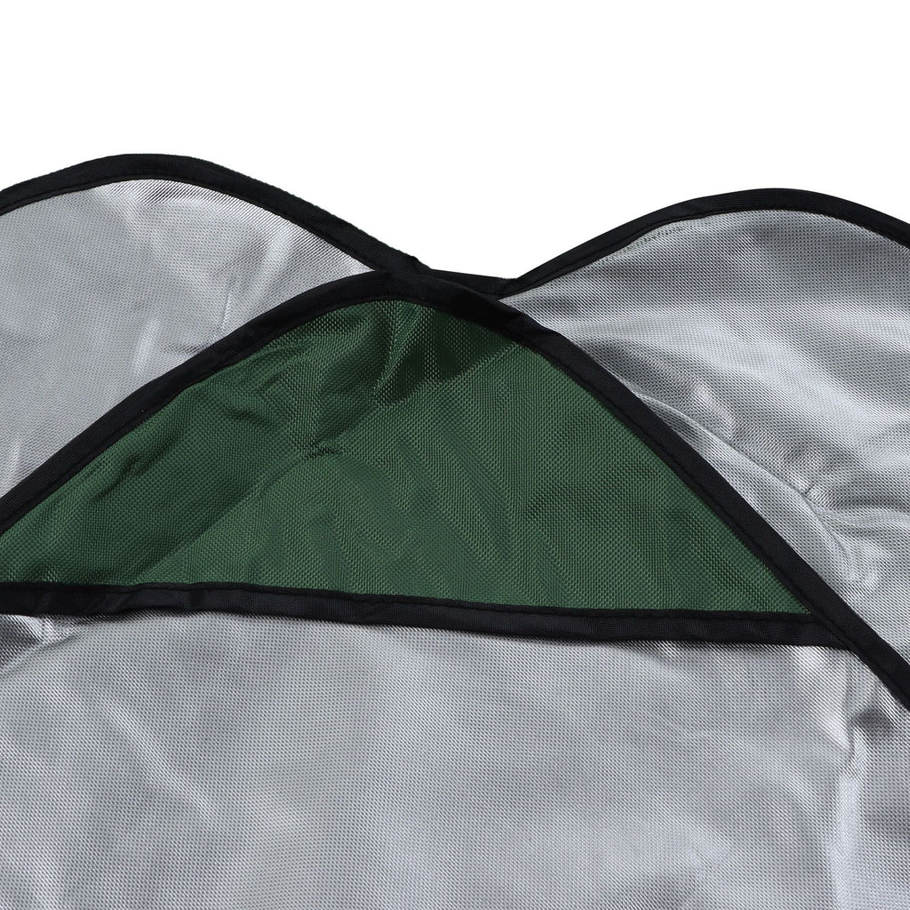 Swing Canopy 600D Silver Coated Oxford Cloth Waterproof Swing Top Cover for Outdoor Dark Green