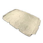 Swing Canopy 600D Silver Coated Oxford Cloth Waterproof Swing Top Cover for Outdoor Beige