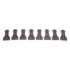 8Pcs Brick Hook Clips Steel Brick Hanger Fits Standard Size Bricks 2 1/4 Inch to 2 3/8 Inch in Height