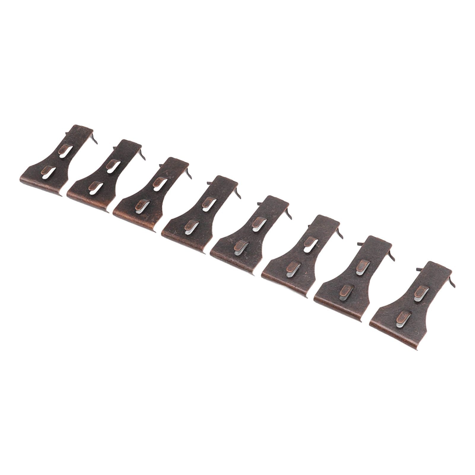 8Pcs Brick Hook Clips Steel Brick Hanger Fits Standard Size Bricks 2 1/4 Inch to 2 3/8 Inch in Height