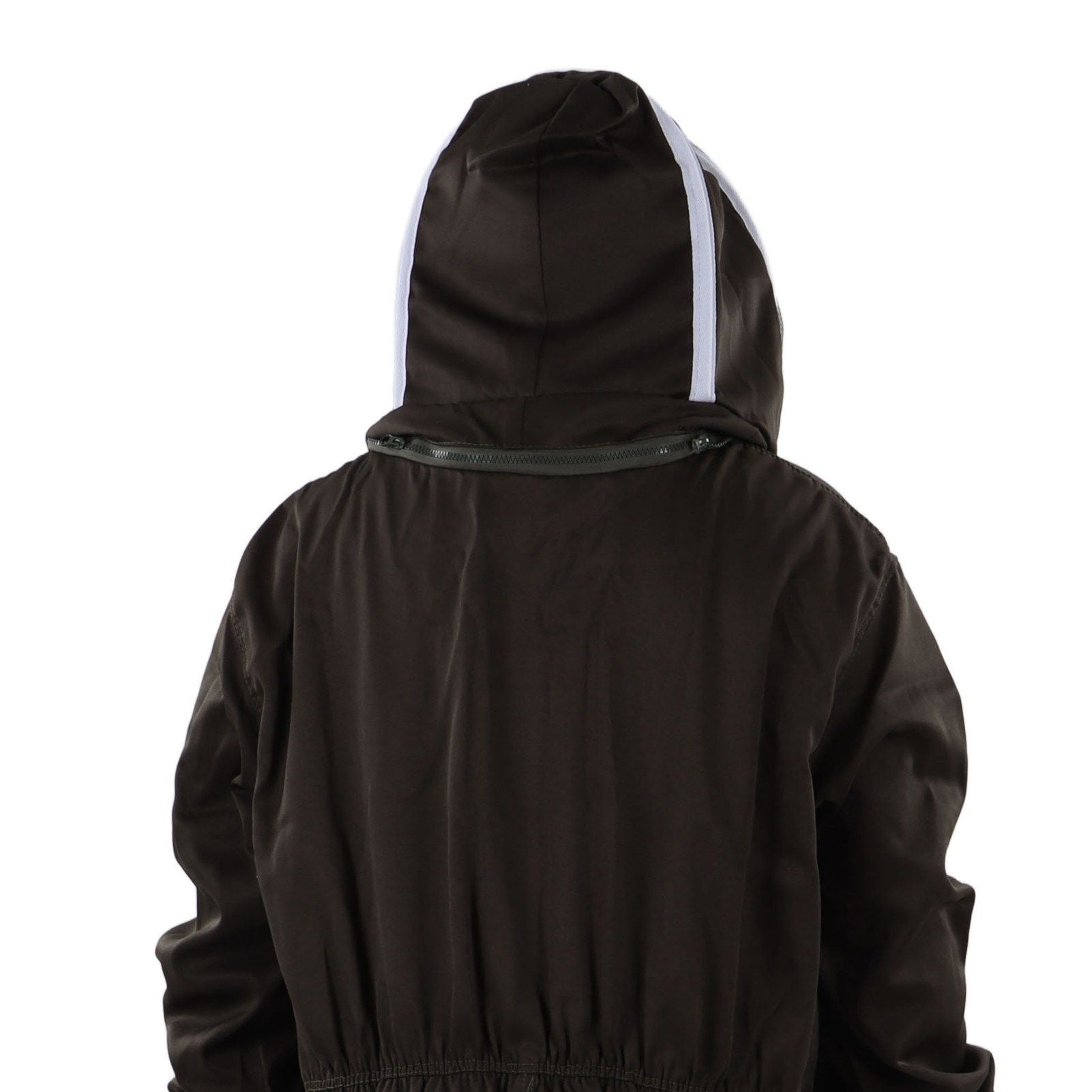 All in One Green Beekeeping Suit Ventilated Breathable Polyester Full Body Protective Beekeeper Clothes