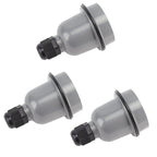 3 Pcs E27 Lamp Holder Waterproof Good Heat Insulation Anti Melting Ceramic E27 Light Socket