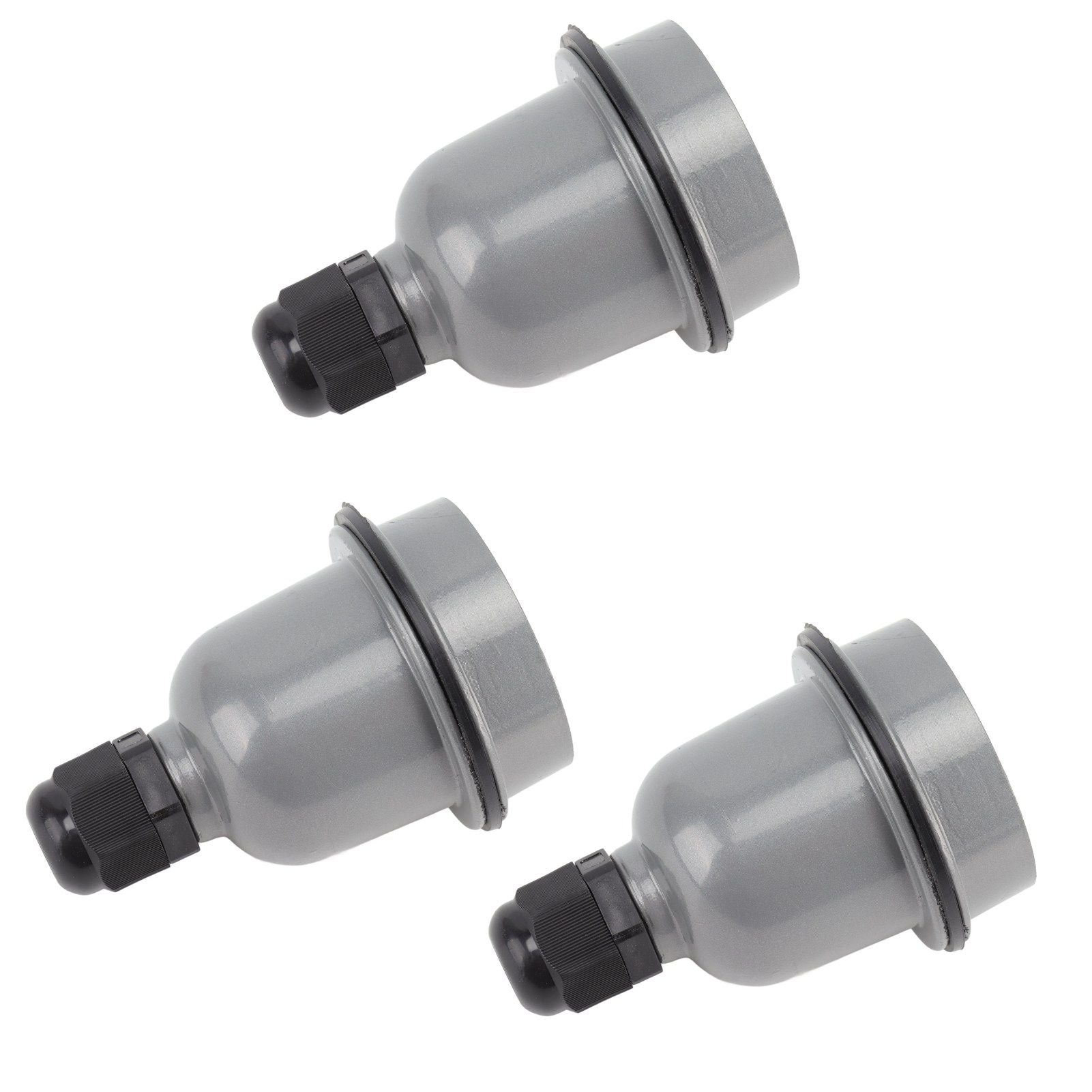 3 Pcs E27 Lamp Holder Waterproof Good Heat Insulation Anti Melting Ceramic E27 Light Socket