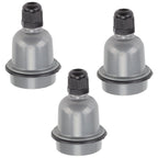 3 Pcs E27 Lamp Holder Waterproof Good Heat Insulation Anti Melting Ceramic E27 Light Socket