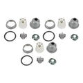 3PCS E27 Interface Lamp Socket Waterproof Thermal Insulation Small Tee Ceramic Light Holder