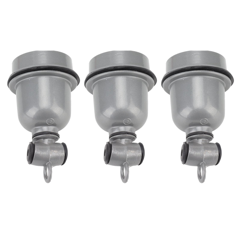 3PCS E27 Interface Lamp Socket Waterproof Thermal Insulation Small Tee Ceramic Light Holder