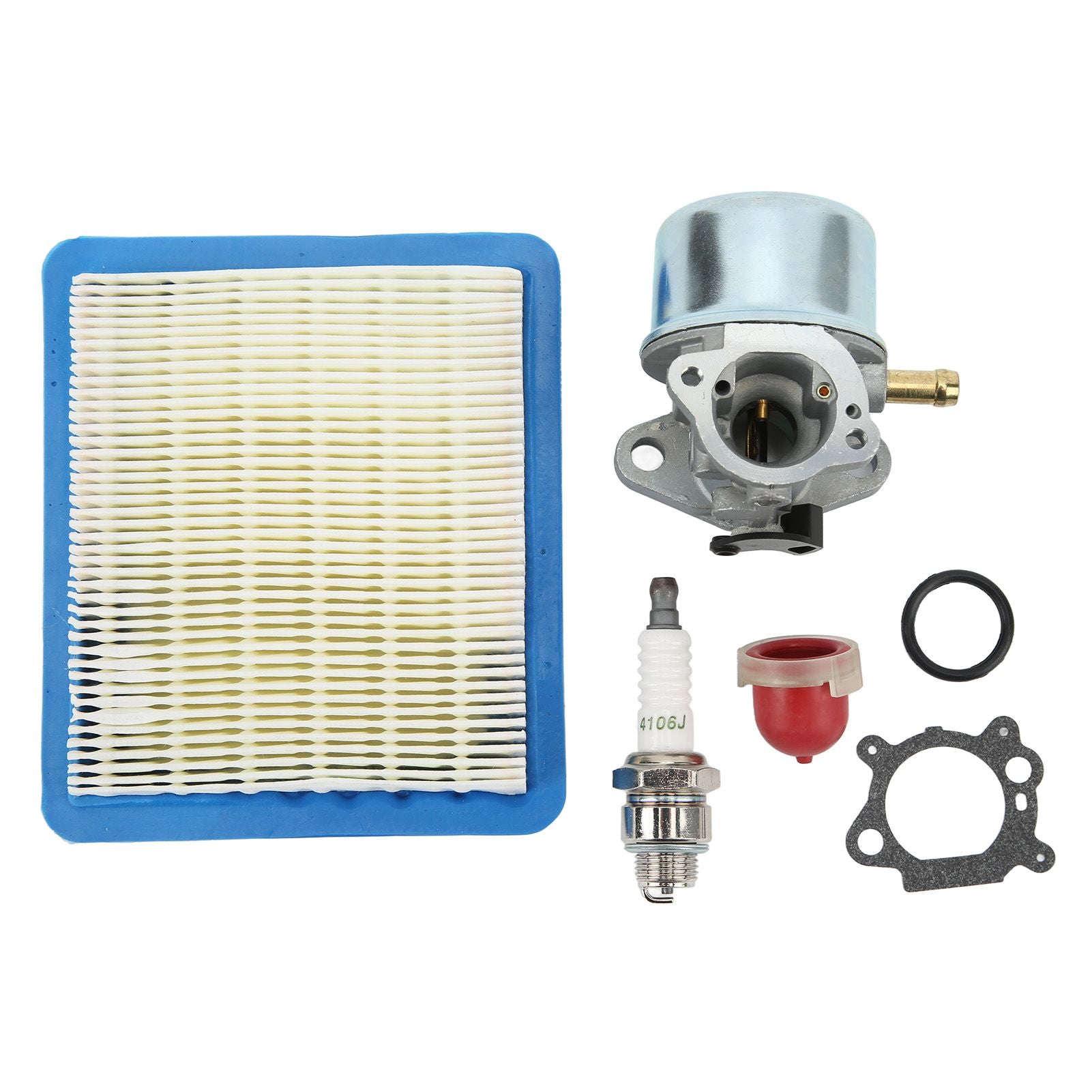 Aluminum Lawn Mower Carburetor with Spark Plug Gasekt Air Filter for 12G882 12G887 12H702 12H707 12H712 12H802 12H805