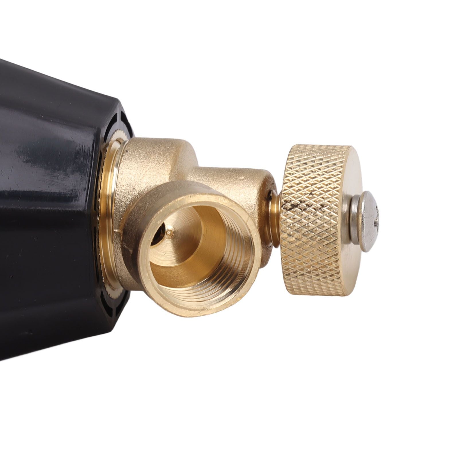 2 Set Adjustable Misting Nozzle Copper Plastic Big Fog Fine Mist Water Atomizing Spray Sprinkler