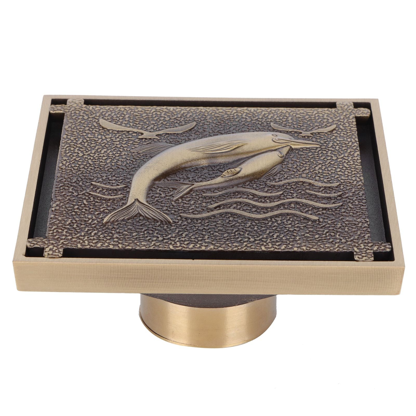 Antique Copper Waste Floor Drain Shower Bathroom Floor Drain Cover for Hotel Bath Accessories