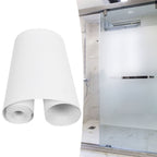 Frosted Window Film Reusable Waterproof Anti UV Window Film for Office Bathroom10m / 32.8ft x 30cm / 11.8in