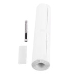 Frosted Window Film Reusable Waterproof Anti UV Window Film for Office Bathroom10m / 32.8ft x 30cm / 11.8in