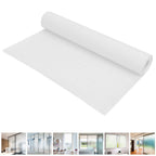 Frosted Window Film Reusable Waterproof Anti UV Window Film for Office Bathroom10m / 32.8ft x 40cm / 15.7in