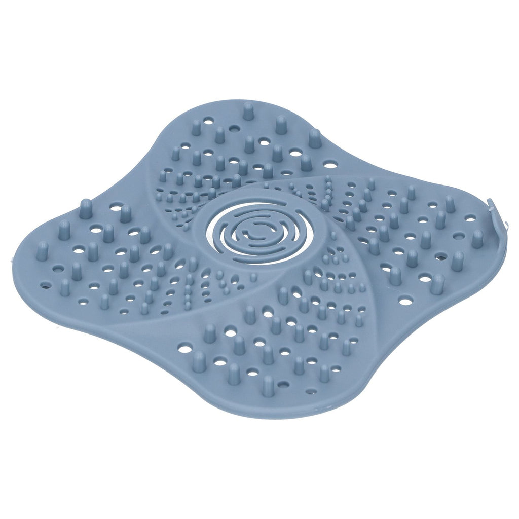 Bathroom Floor Drain Cover Hair Catcher Stopper Anti Blocking Sink Sewer Filter Blue
