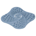 Bathroom Floor Drain Cover Hair Catcher Stopper Anti Blocking Sink Sewer Filter Blue
