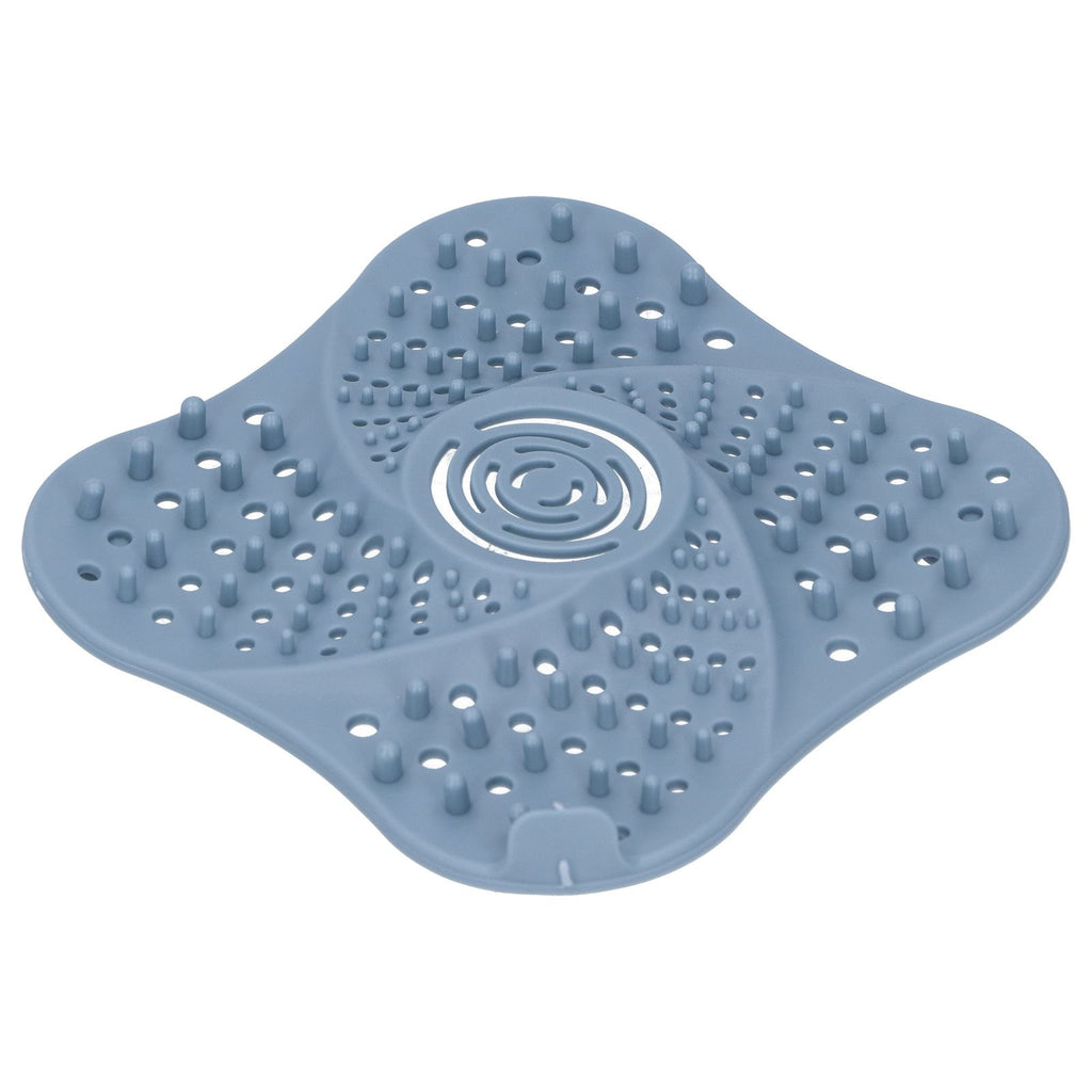 Bathroom Floor Drain Cover Hair Catcher Stopper Anti Blocking Sink Sewer Filter Blue