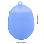 Silicone Dishwashing Brush Bath Body Face Cleansing Brush Kitchen Bathroom Cleaning ToolsBlue