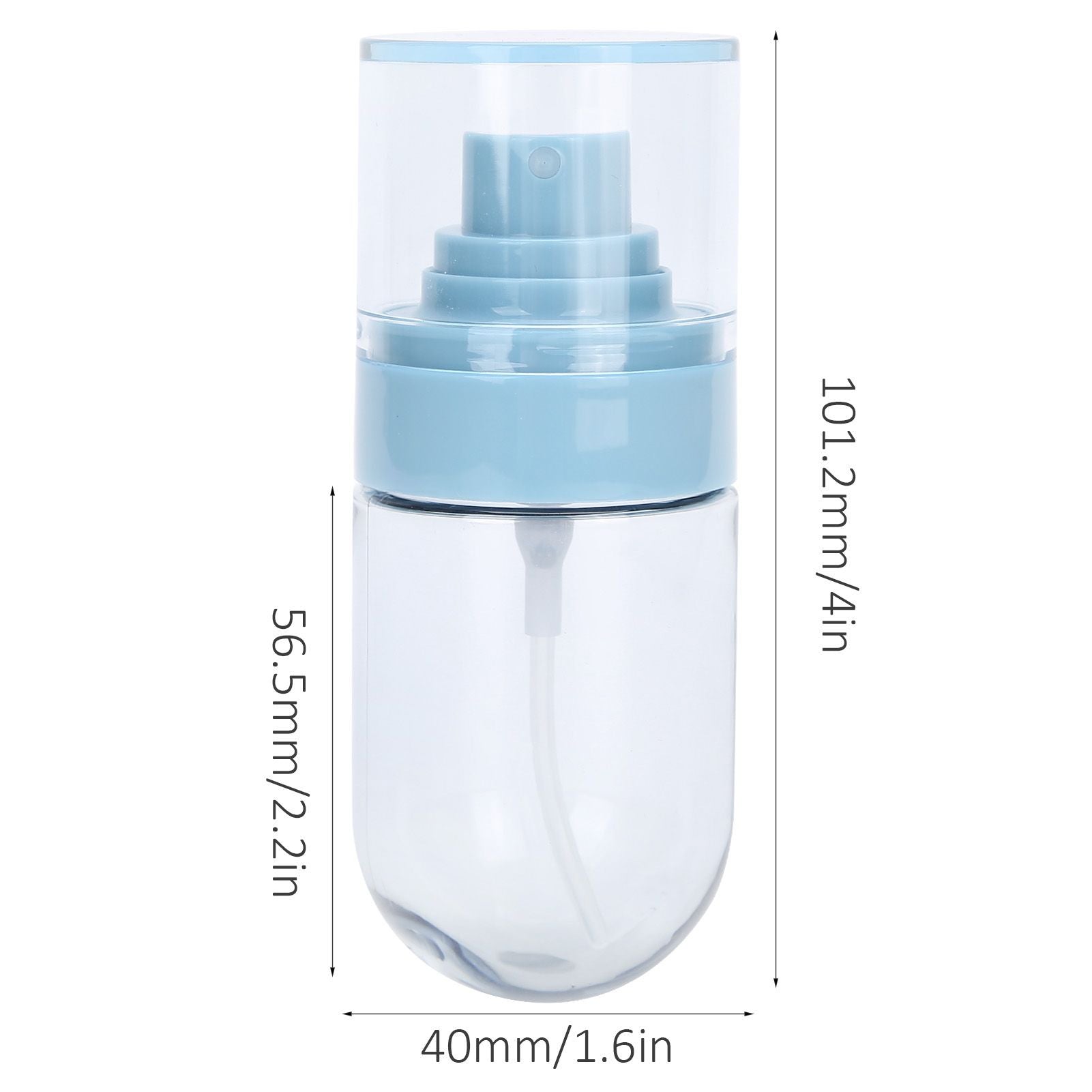 50ml Empty Travel Spray Bottle Portable Refillable Pump Cosmetic Spray Bottle Makeup Container