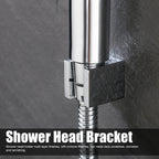 Shower Head Holder Adjustable Angle Robust Structure Pure Copper Handheld Shower Head Hanger for Shower Room