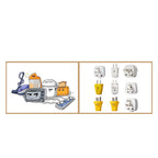 Wall Hangers Animal Pattern PET ABS Material Stable Load Bearing Self Adhesive Hooks for Office for Power CordMonkey