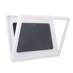 Bathroom Waterproof Anti Fog Touch Screen Mobile Phone Case Wall Mount Sealed Protective Cover Computer Tablet Storage Case Box 9802W White