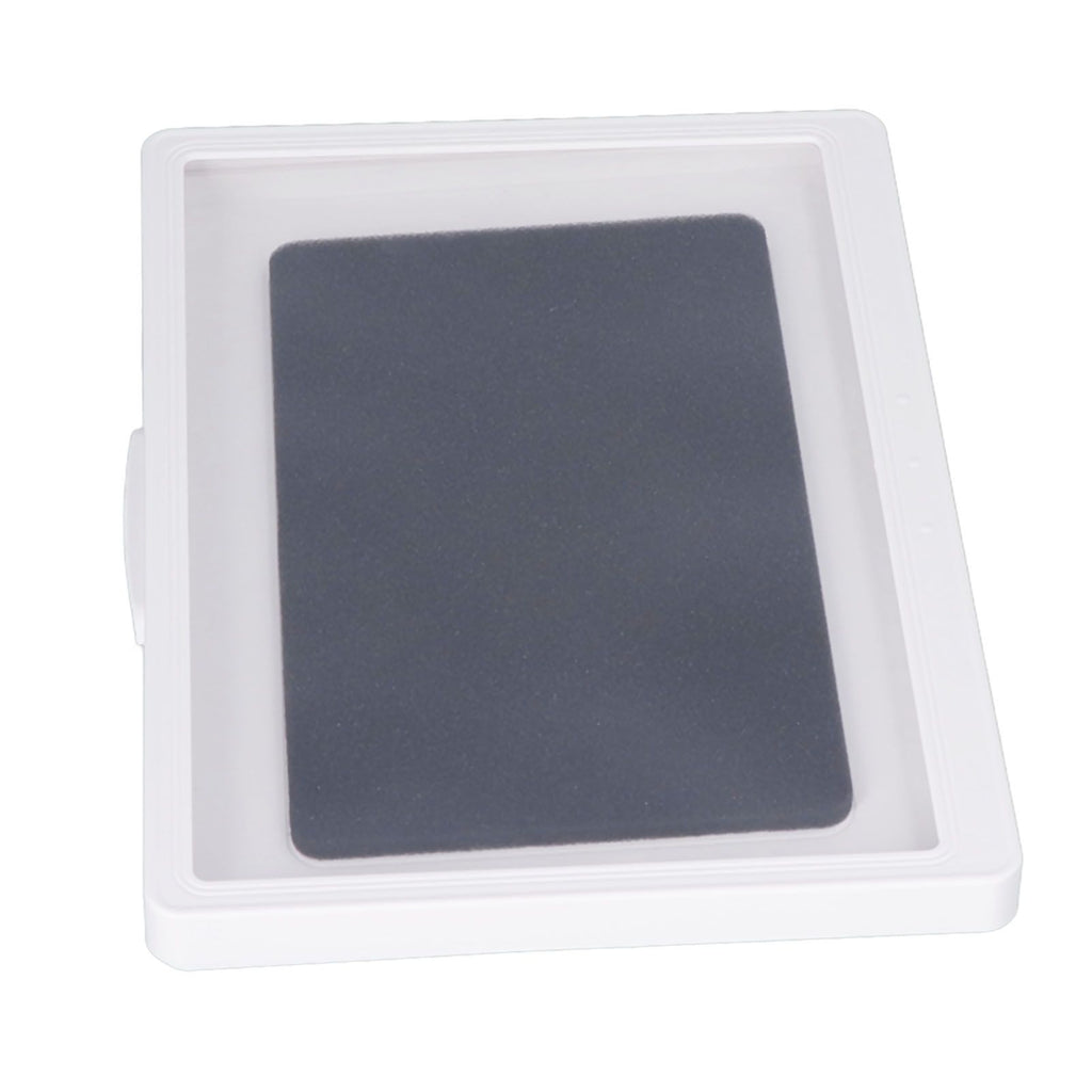 Bathroom Waterproof Anti Fog Touch Screen Mobile Phone Case Wall Mount Sealed Protective Cover Computer Tablet Storage Case Box 9802W White