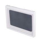 Bathroom Waterproof Anti Fog Touch Screen Mobile Phone Case Wall Mount Sealed Protective Cover Computer Tablet Storage Case Box 9802W White