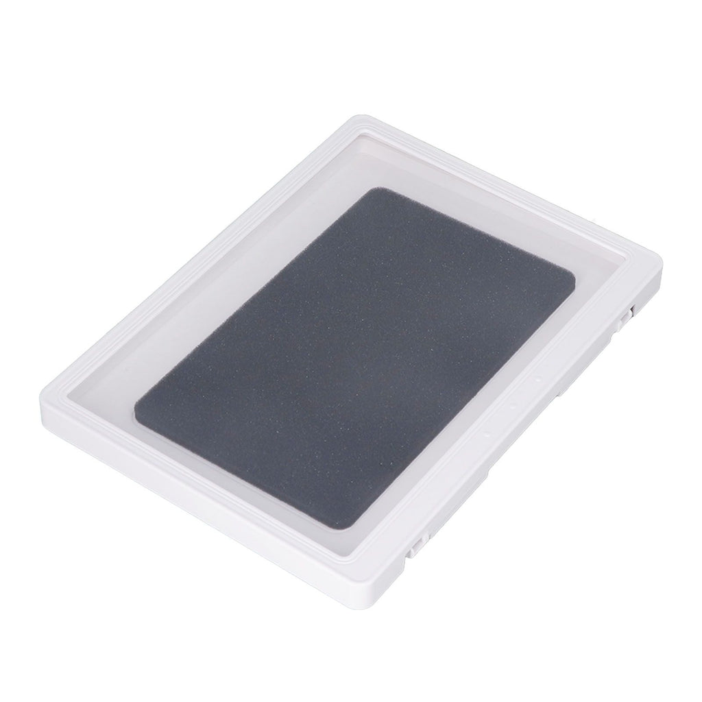 Bathroom Waterproof Anti Fog Touch Screen Mobile Phone Case Wall Mount Sealed Protective Cover Computer Tablet Storage Case Box 9802W White