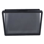 Bathroom Waterproof Anti Fog Touch Screen Mobile Phone Case Wall Mount Sealed Protective Cover Computer Tablet Storage Case Box 9802B Black
