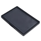 Bathroom Waterproof Anti Fog Touch Screen Mobile Phone Case Wall Mount Sealed Protective Cover Computer Tablet Storage Case Box 9802B Black