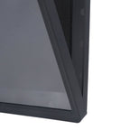 Bathroom Waterproof Anti Fog Touch Screen Mobile Phone Case Wall Mount Sealed Protective Cover Computer Tablet Storage Case Box 9802B Black