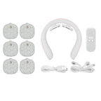 Pulse Neck Massager 15 Levels Adjustable 42℃ Constant Temperature Intelligent Massage Instrument