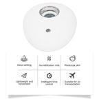 Mini Humidifier Portable Innovative USB Misting Humidifying Device for Home Office Desktop