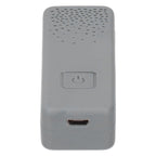 Air Purifier 8 Million Negative Ion Air Cleaner Tie Clip Portable Ion Generator USB ChargingGray
