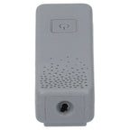Air Purifier 8 Million Negative Ion Air Cleaner Tie Clip Portable Ion Generator USB ChargingGray
