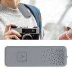 Air Purifier 8 Million Negative Ion Air Cleaner Tie Clip Portable Ion Generator USB ChargingGray